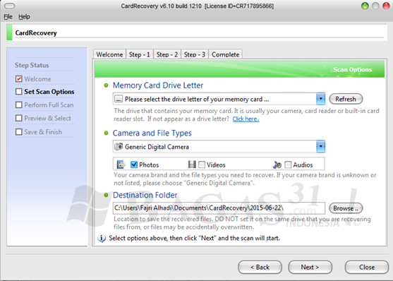 Download Cardrecovery V6.10 With Crack